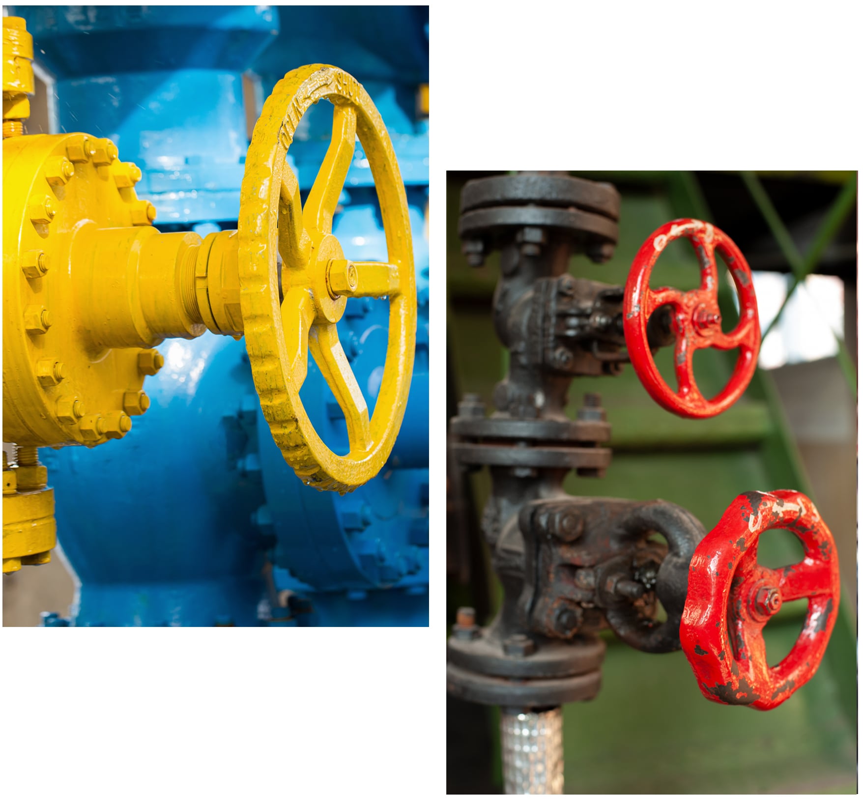 A collage image of industrial valves from AlterValve.
