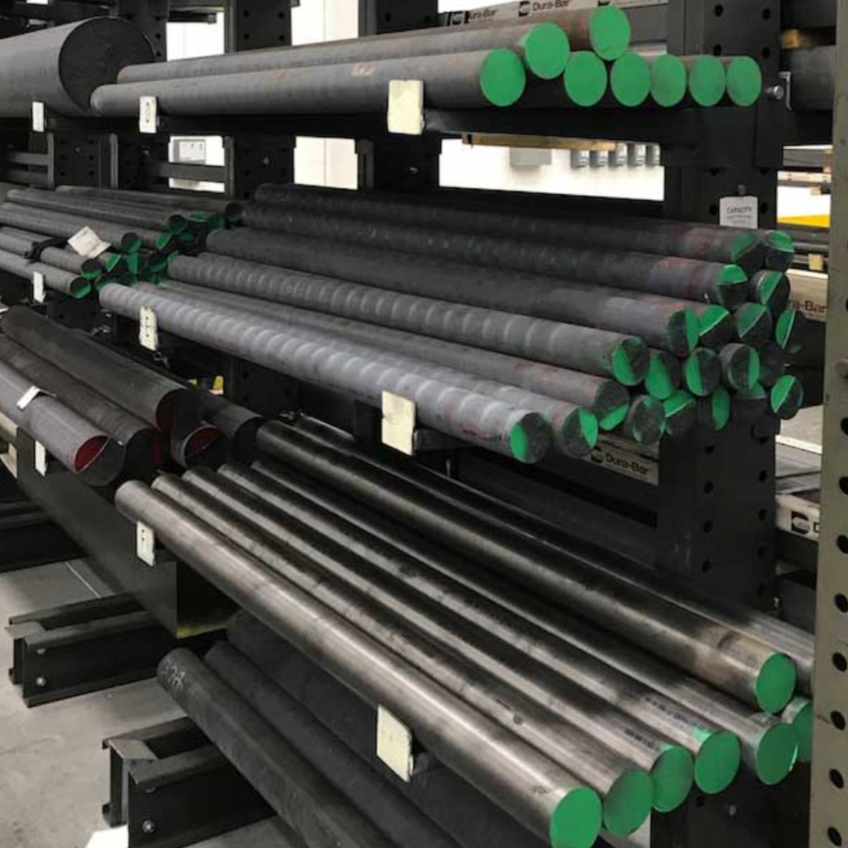 Round bars in the warehouse are kept for industrial purposes from AlterValve.